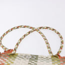 Salvatore Ferragamo Gancini Tote Bag Leather Multicolor Silver Auth 198515A-9