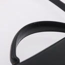 Salvatore Ferragamo Hand Bag Leather 2way Black Gold Tone Auth 198519-9