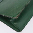 LOUIS VUITTON Epi Montaigne 27 Clutch Bag Green M52654 LV Auth 198520-15