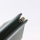 LOUIS VUITTON Epi Montaigne 27 Clutch Bag Green M52654 LV Auth 198520-9