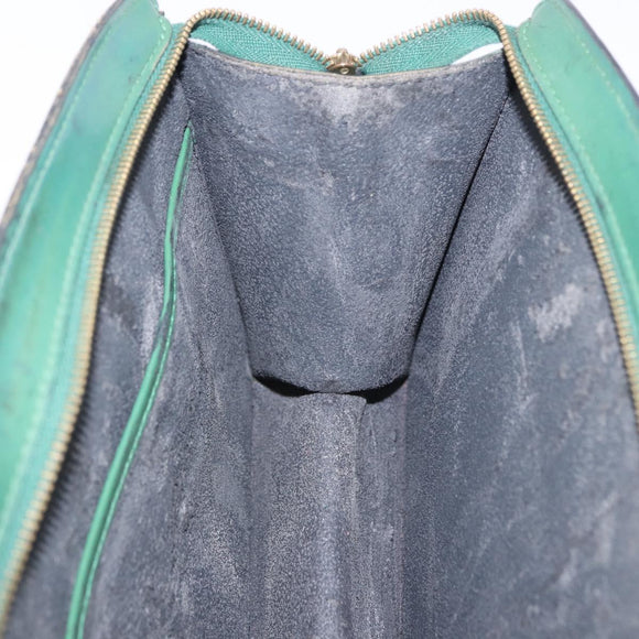 LOUIS VUITTON Epi Montaigne 27 Clutch Bag Green M52654 LV Auth 198520