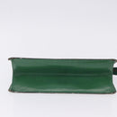 LOUIS VUITTON Epi Montaigne 27 Clutch Bag Green M52654 LV Auth 198520-6