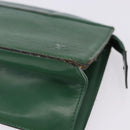 LOUIS VUITTON Epi Montaigne 27 Clutch Bag Green M52654 LV Auth 198520-14