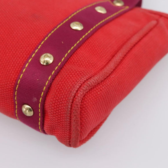 LOUIS VUITTON Antigua Cabas PM Tote Bag Rouge M40037 LV Auth 198522A