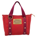 LOUIS VUITTON Antigua Cabas PM Tote Bag Rouge M40037 LV Auth 198522A-2