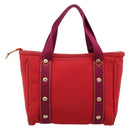 LOUIS VUITTON Antigua Cabas PM Tote Bag Rouge M40037 LV Auth 198522A-3