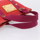 LOUIS VUITTON Antigua Cabas PM Tote Bag Rouge M40037 LV Auth 198522A-7