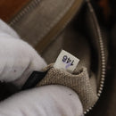 Miu Miu Hand Bag Leather Brown Silver Auth 198523A-12