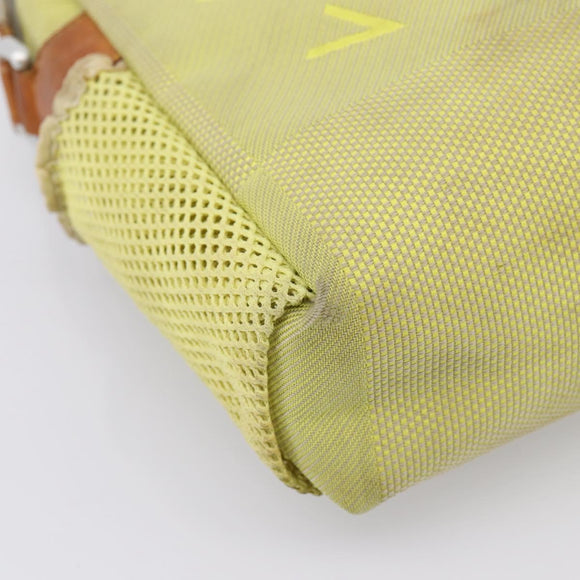 LOUIS VUITTON Damier Geant LV Cup Weatherly Bag Yellow M80636 LV Auth 198525