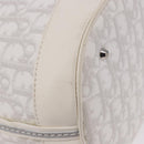 Christian Dior Trotter Romantic Chain Shoulder Bag PVC White Silver Auth 198528V-11
