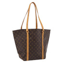 LOUIS VUITTON Monogram Sac Shopping Tote Bag M51108 LV Auth 198529-1