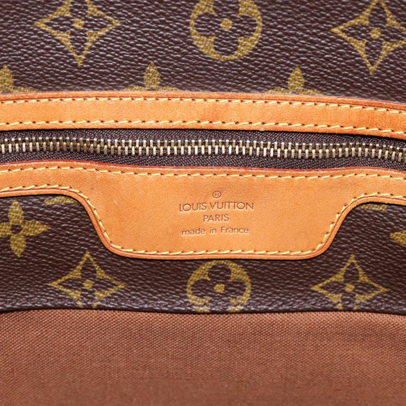 LOUIS VUITTON Monogram Sac Shopping Tote Bag M51108 LV Auth 198529