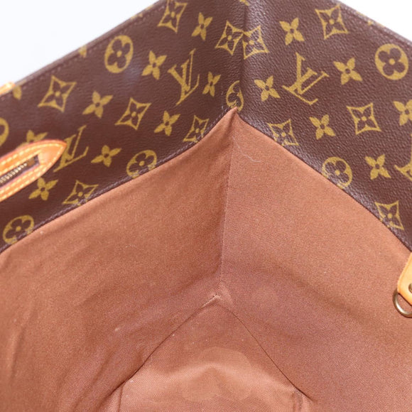 LOUIS VUITTON Monogram Sac Shopping Tote Bag M51108 LV Auth 198529