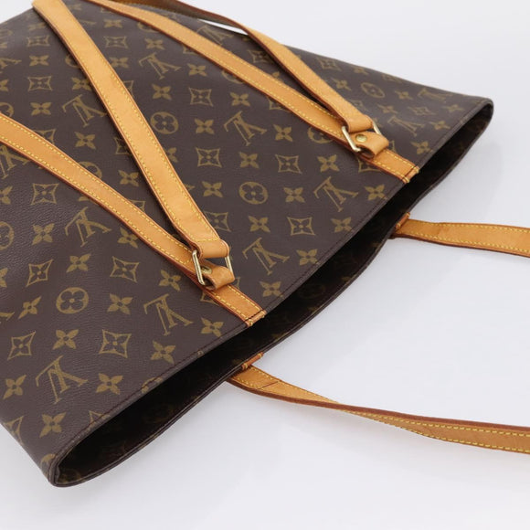 LOUIS VUITTON Monogram Sac Shopping Tote Bag M51108 LV Auth 198529