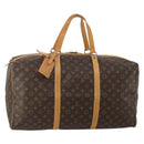 LOUIS VUITTON Monogram Sac Souple 55 Boston Bag M41622 LV Auth 198530A-1