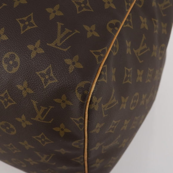LOUIS VUITTON Monogram Sac Souple 55 Boston Bag M41622 LV Auth 198530A