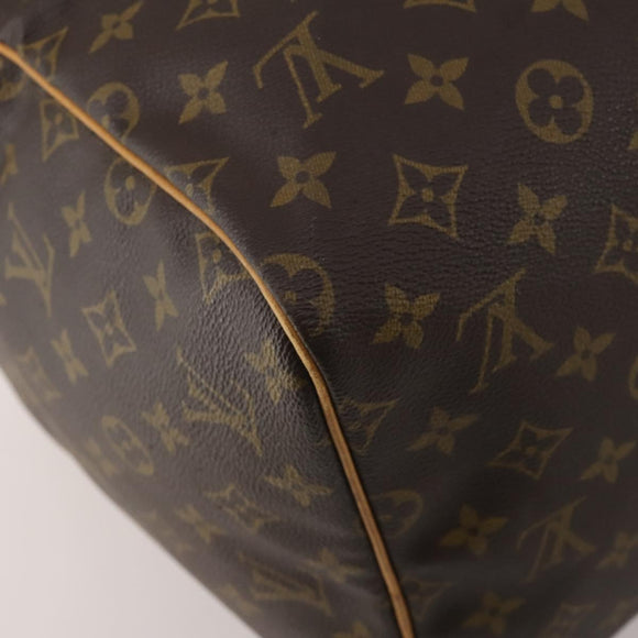 LOUIS VUITTON Monogram Sac Souple 55 Boston Bag M41622 LV Auth 198530A