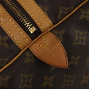 LOUIS VUITTON Monogram Sac Souple 55 Boston Bag M41622 LV Auth 198530A-19