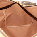 LOUIS VUITTON Monogram Sac Souple 55 Boston Bag M41622 LV Auth 198530A-21