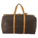 LOUIS VUITTON Monogram Sac Souple 55 Boston Bag M41622 LV Auth 198530A-2