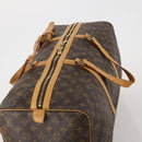 LOUIS VUITTON Monogram Sac Souple 55 Boston Bag M41622 LV Auth 198530A-6