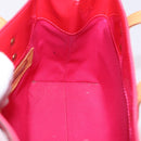 LOUIS VUITTON Monogram Vernis Reade PM Hand Bag Fuchsia Pink M91221 Auth 198531-20