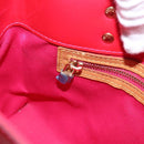 LOUIS VUITTON Monogram Vernis Reade PM Hand Bag Fuchsia Pink M91221 Auth 198531-22