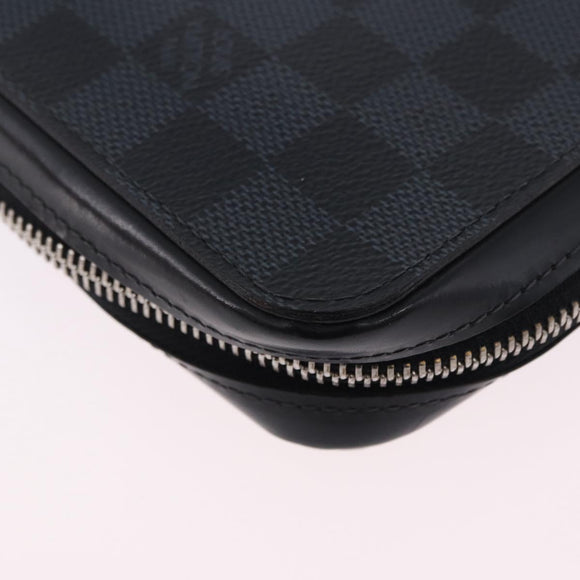 LOUIS VUITTON Damier Grafitte Zippy XL Wallet N41503 LV Auth 198537