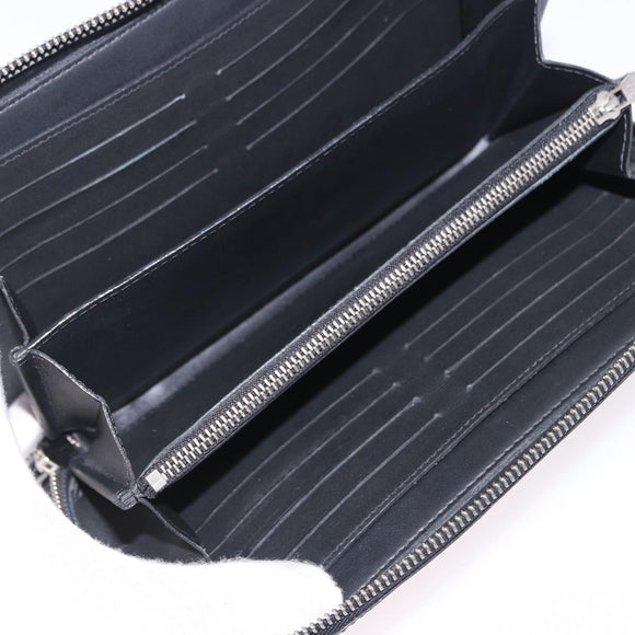 LOUIS VUITTON Damier Grafitte Zippy XL Wallet N41503 LV Auth 198537