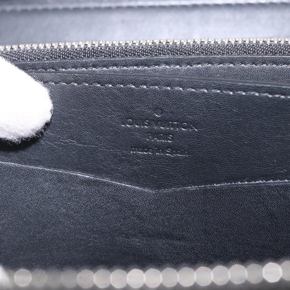 LOUIS VUITTON Damier Grafitte Zippy XL Wallet N41503 LV Auth 198537