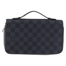 LOUIS VUITTON Damier Grafitte Zippy XL Wallet N41503 LV Auth 198537-13