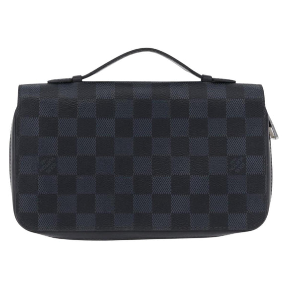 LOUIS VUITTON Damier Grafitte Zippy XL Wallet N41503 LV Auth 198537