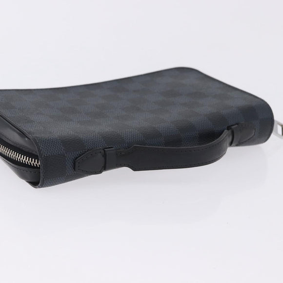 LOUIS VUITTON Damier Grafitte Zippy XL Wallet N41503 LV Auth 198537
