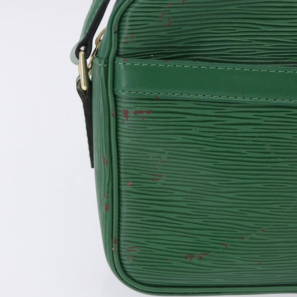 LOUIS VUITTON Epi Trocadero 23 Shoulder Bag Green M52304 LV Auth 198539