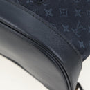 LOUIS VUITTON Monogram Mini Montsouris GM Backpack TST Blue M92455 Auth 198542V-17