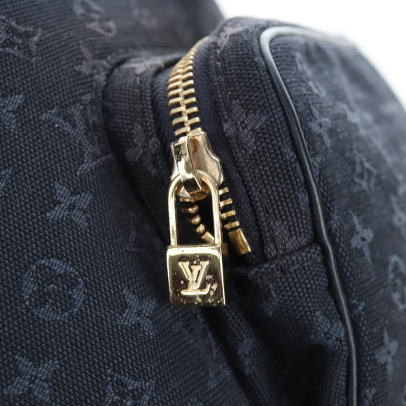 LOUIS VUITTON Monogram Mini Montsouris GM Backpack TST Blue M92455 Auth 198542V