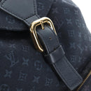 LOUIS VUITTON Monogram Mini Montsouris GM Backpack TST Blue M92455 Auth 198542V-23