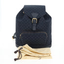 LOUIS VUITTON Monogram Mini Montsouris GM Backpack TST Blue M92455 Auth 198542V-12