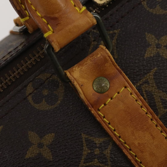 LOUIS VUITTON Monogram Keepall 45 Boston Bag M41428 LV Auth 198543