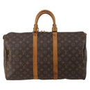 LOUIS VUITTON Monogram Keepall 45 Boston Bag M41428 LV Auth 198543-13