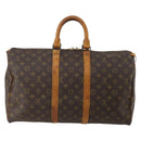 LOUIS VUITTON Monogram Keepall 45 Boston Bag M41428 LV Auth 198543-2