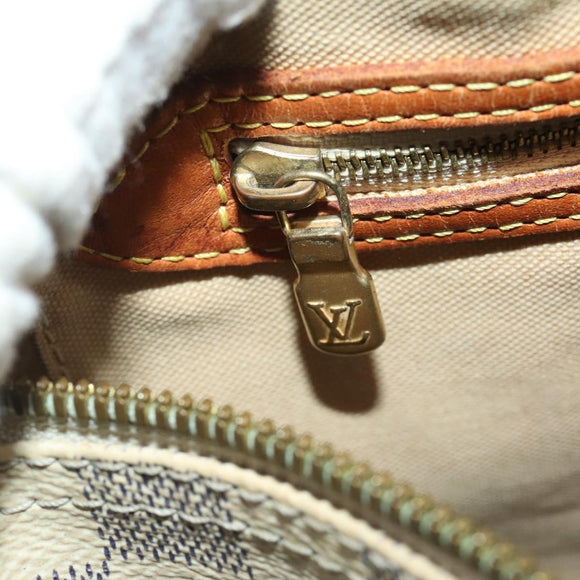 LOUIS VUITTON Damier Azur Speedy Bandouliere 30 Bag 2way N41052 LV Auth 198546
