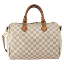 LOUIS VUITTON Damier Azur Speedy Bandouliere 30 Bag 2way N41052 LV Auth 198546-2
