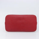 LOUIS VUITTON Epi Alma Hand Bag Castilian Red M52147 LV Auth 198548-5