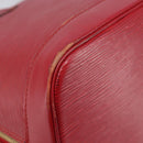 LOUIS VUITTON Epi Alma Hand Bag Castilian Red M52147 LV Auth 198548-17