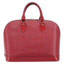 LOUIS VUITTON Epi Alma Hand Bag Castilian Red M52147 LV Auth 198548-2