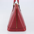 LOUIS VUITTON Epi Alma Hand Bag Castilian Red M52147 LV Auth 198548-3