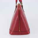 LOUIS VUITTON Epi Alma Hand Bag Castilian Red M52147 LV Auth 198548-4