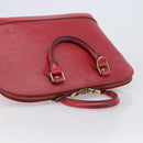 LOUIS VUITTON Epi Alma Hand Bag Castilian Red M52147 LV Auth 198548-6