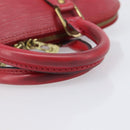 LOUIS VUITTON Epi Alma Hand Bag Castilian Red M52147 LV Auth 198548-7